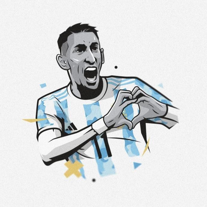 Месси фломастерами