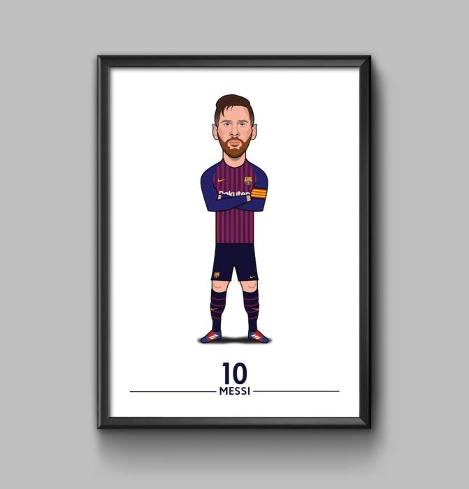 Рисунок месси легкий77