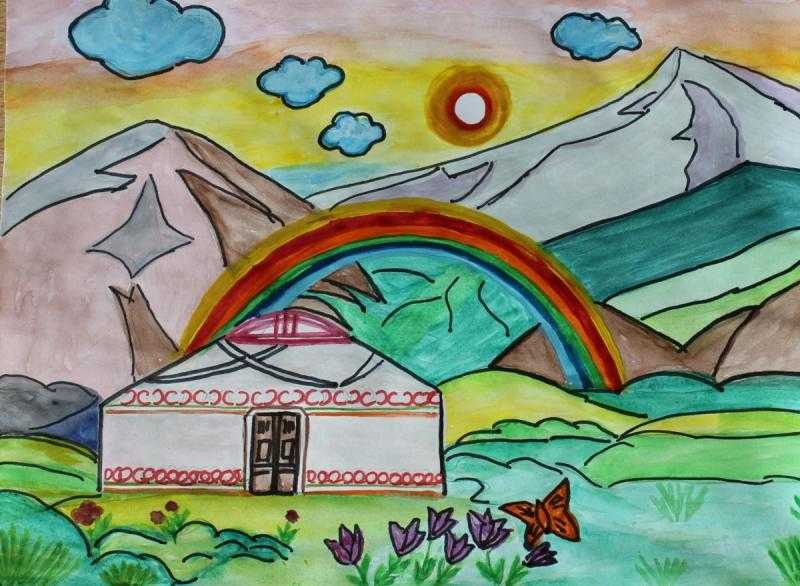 Рисунок ко Дню Республики Башкортостан