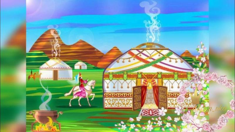 Девушка на Навруз вектор