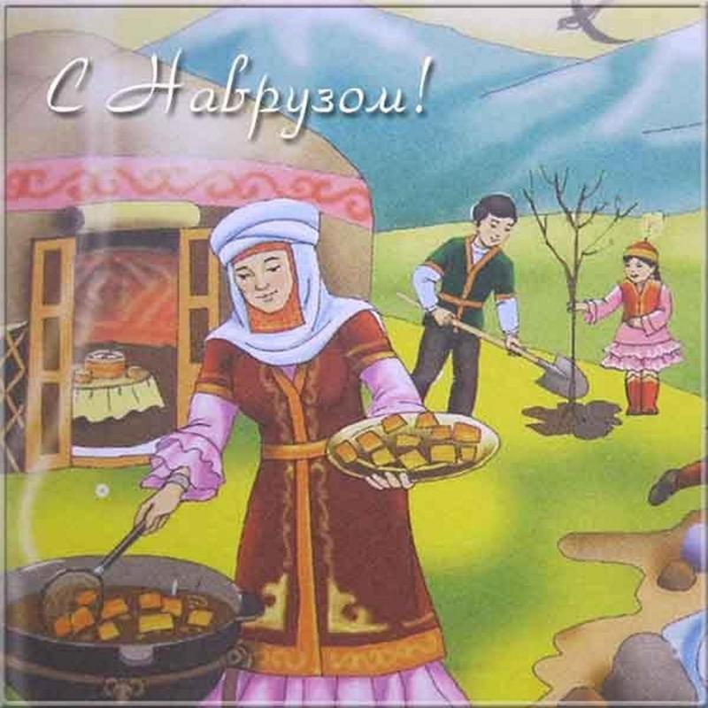 Рисунок наурыз для детей74