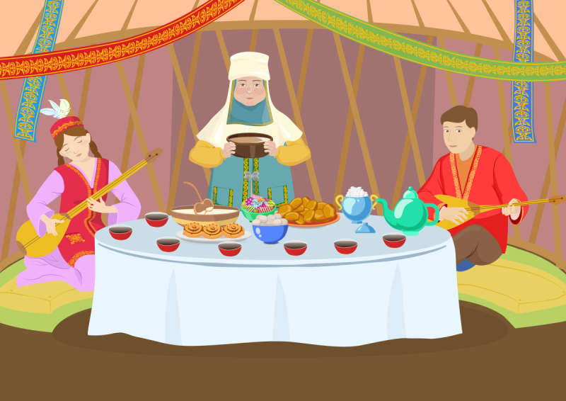 Рисунок наурыз для детей76