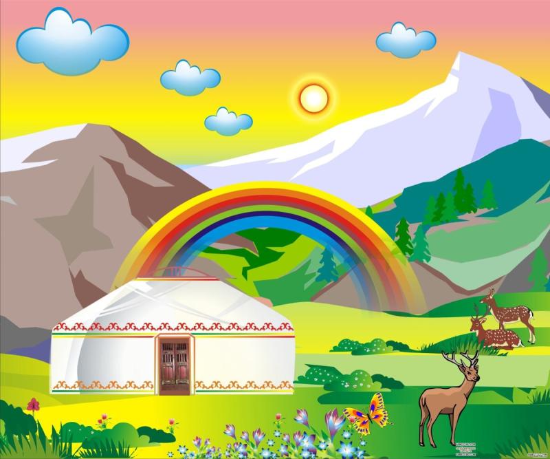 Наурыз мейрамы рисунок