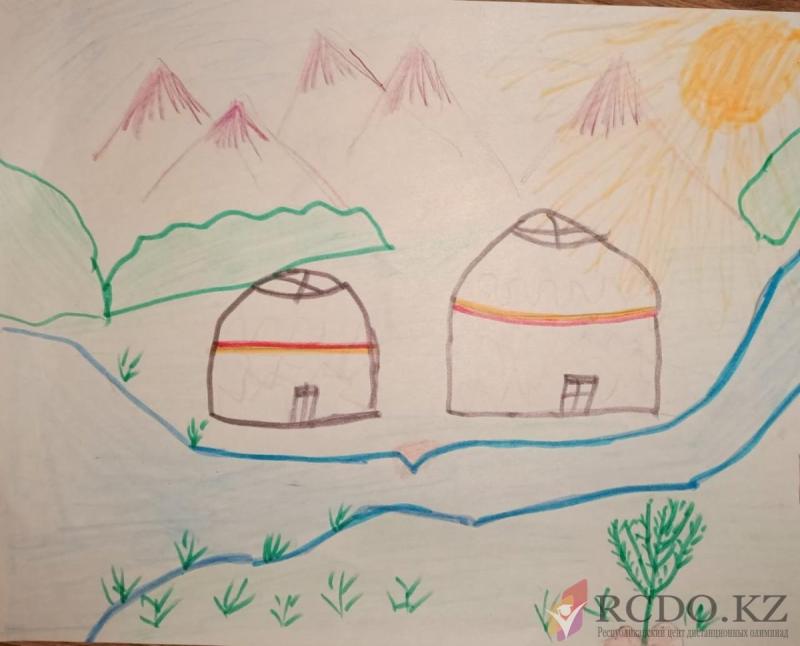 Разукрашенные Юрты для детей