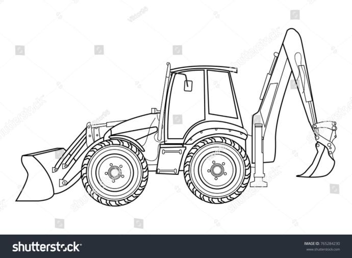 Трактор контур