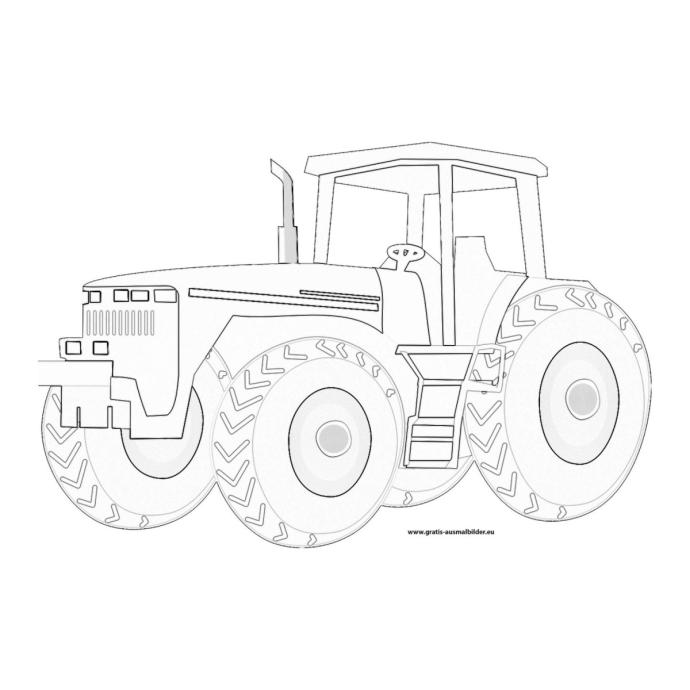 Рисунок трактора т 25