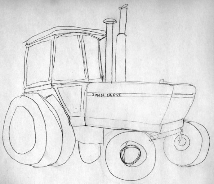 Вектор трактор МТЗ-80