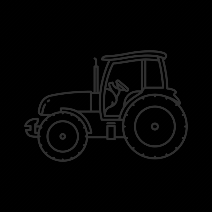 Трактор вид сверху рисунок