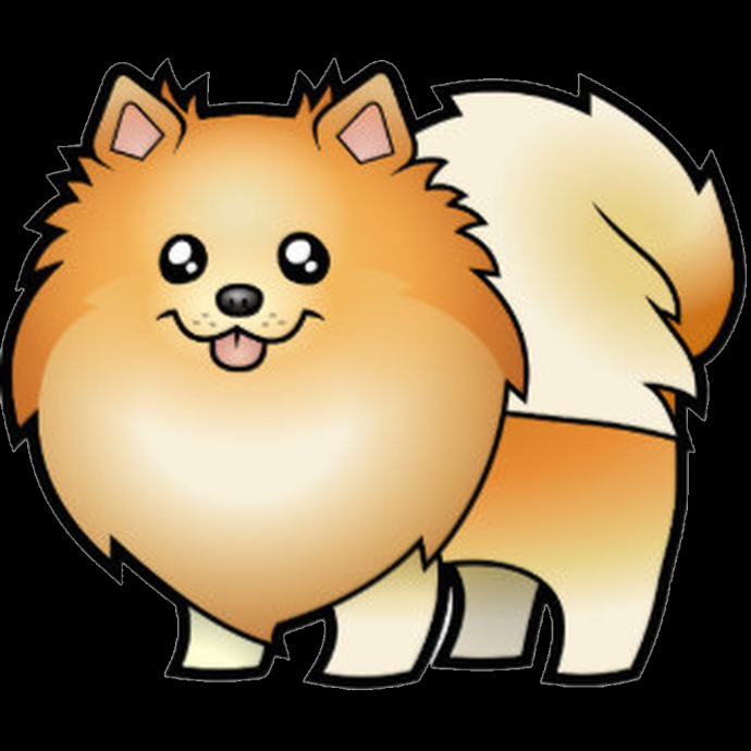 Шпиц рисунок