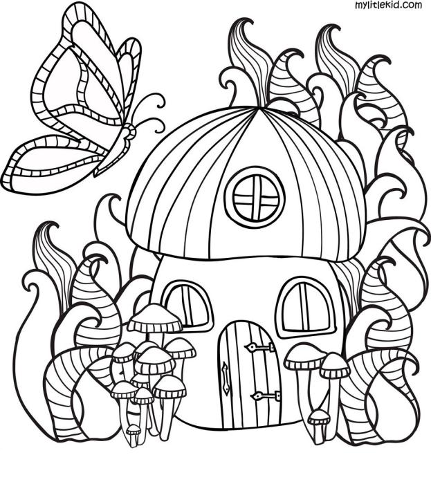 Сказочная раскраска антистресс