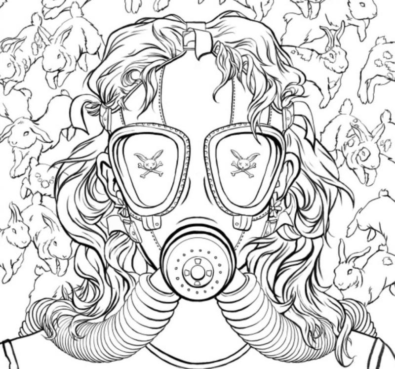 Разукрашки для подростков