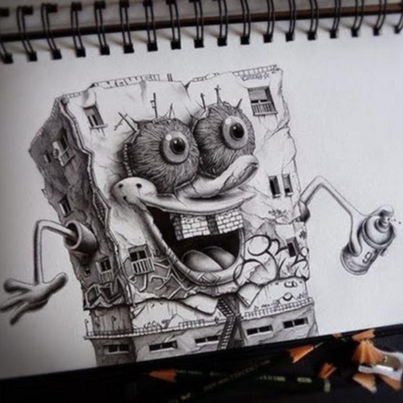 Крутые рисунки для скетчбука
