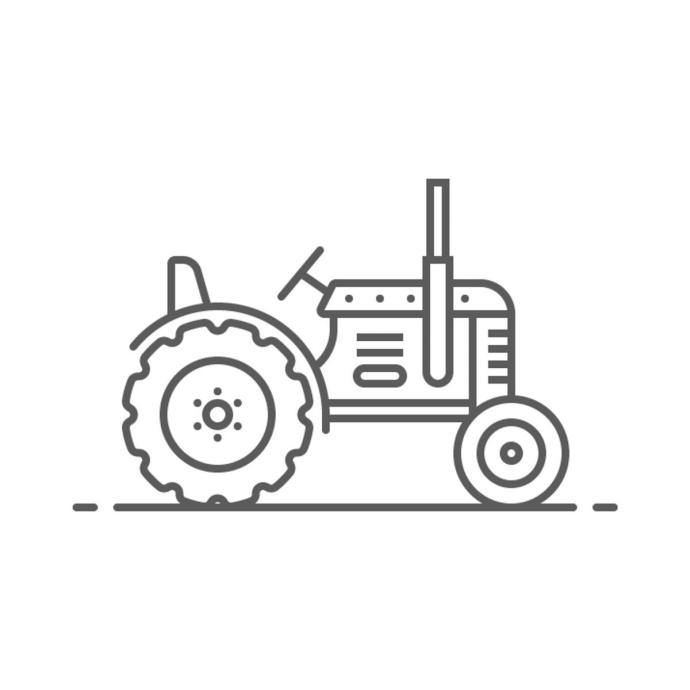 Бульдозер раскраска