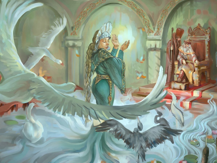 Василиса премудрая рисунок77