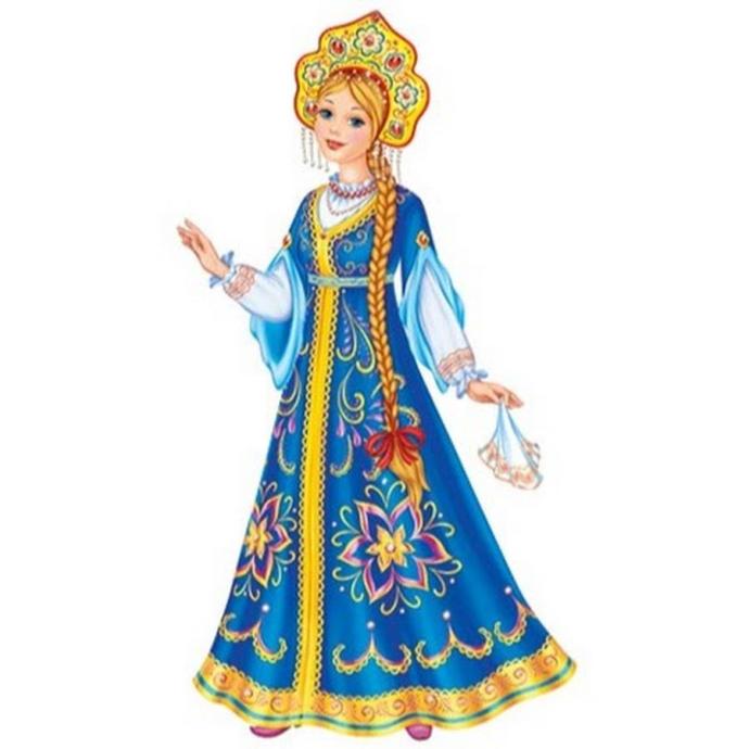 Живописный портрет Василисы прекрасной