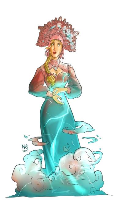 Царевна Варвара Краса длинная коса