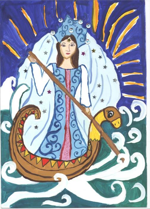 Царевна лебедь богиня