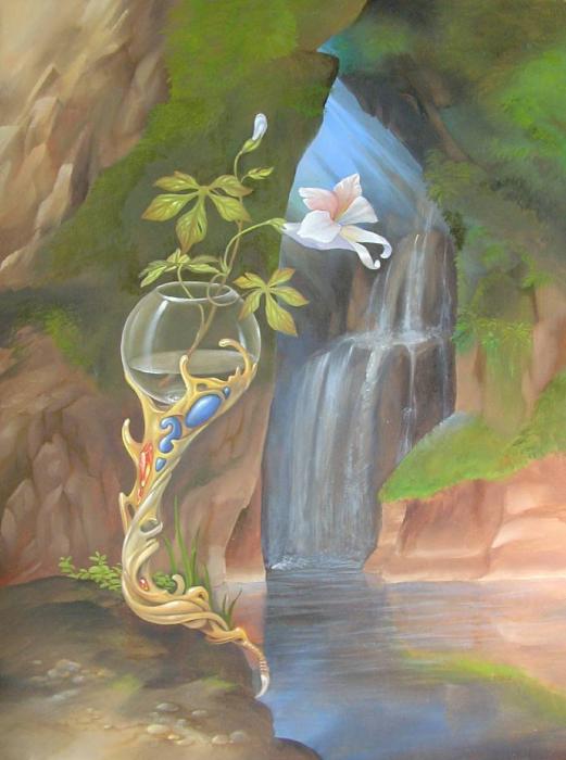 Вриндаван водопады картины