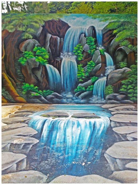 Водопад Наброски