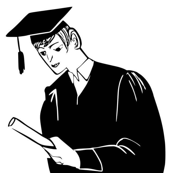 Выпускник иллюстрация