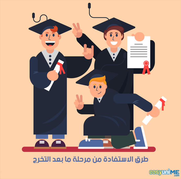 Выпускной студентов Рисованные