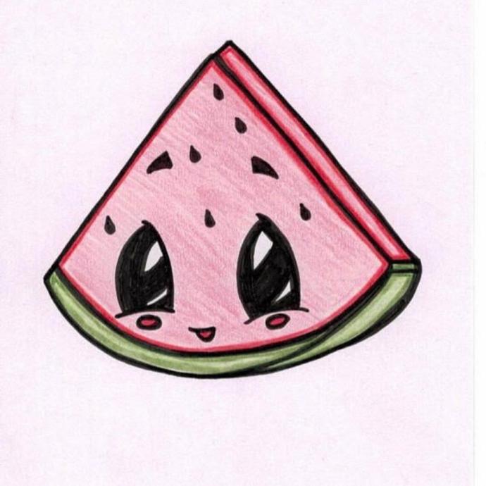 Арбуз рисунок