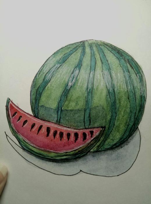 Нарисовать Арбуз