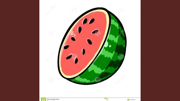 Рисунки виде арбуза