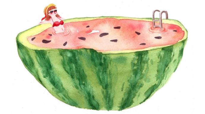 Арбузная феерия рисунки
