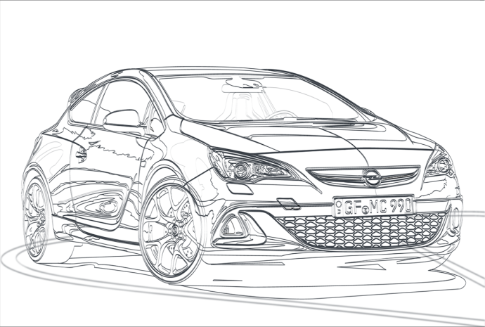 Opel Astra h седан габариты