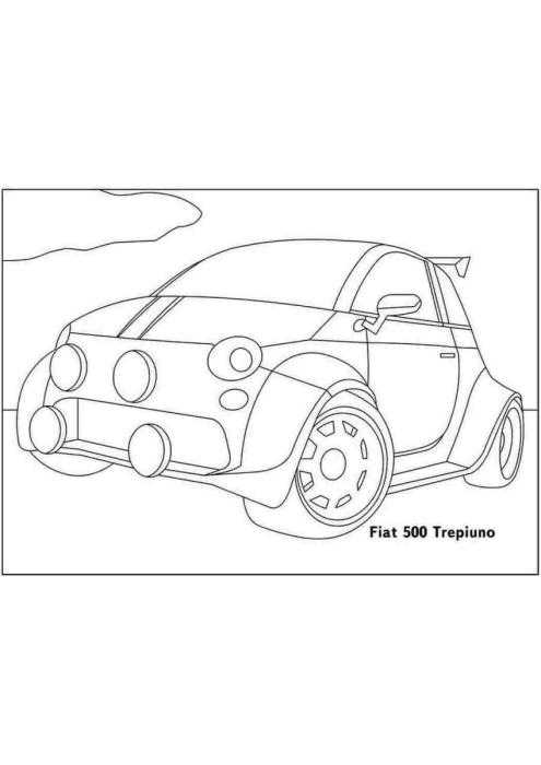 Раскраски машинки Митсубиси Аутлендер