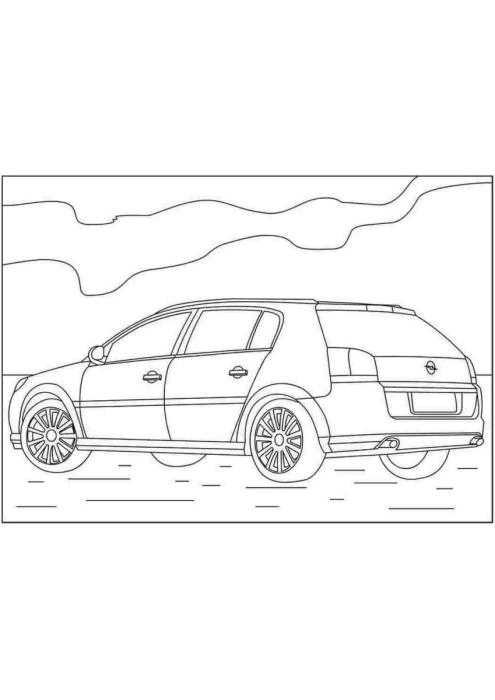 Раскраска Ситроен