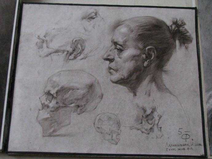 Леонардо да Винчи череп