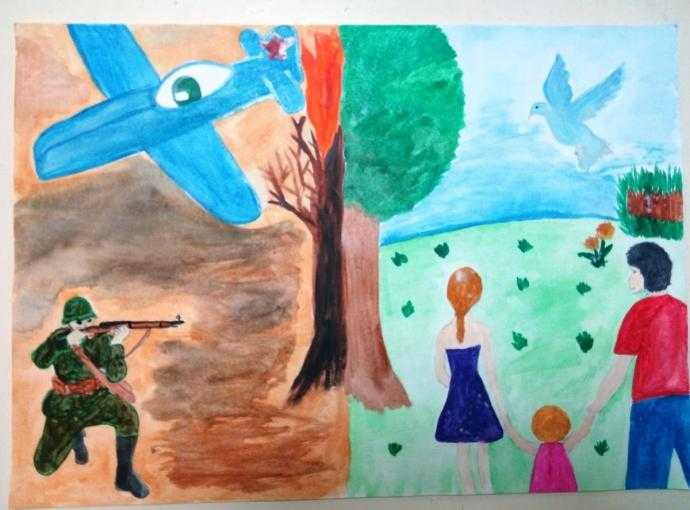 Победитель детского патриотического рисунка