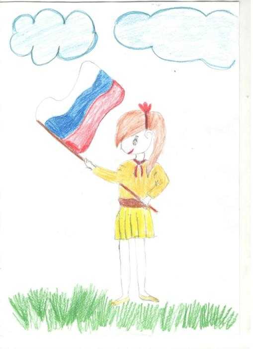 Детские рисунки на патриотическую тему