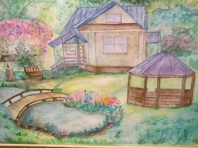 Нарисовать дом