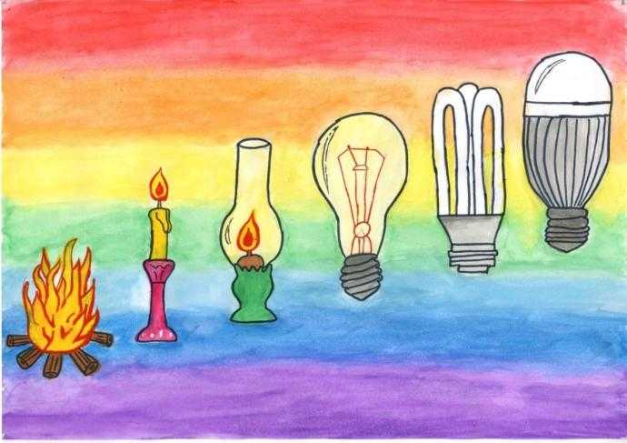 Электричество рисование