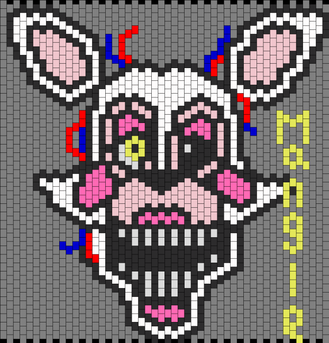 Рисунки по клеточкам ФНАФ