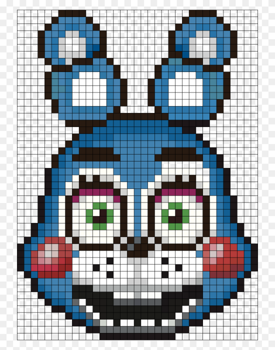 Рисование по клеточкам ФНАФ