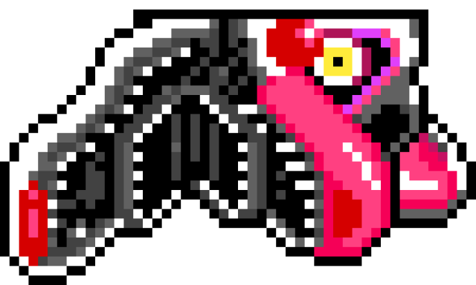 Пиксель арт ФНАФ по клеточкам