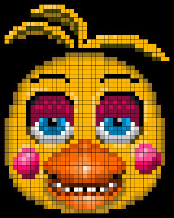 Рисование по клеточкам ФНАФ