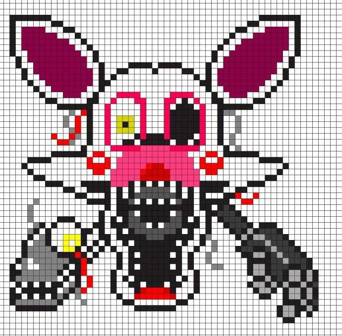 ФНАФ по клеточкам Бонни