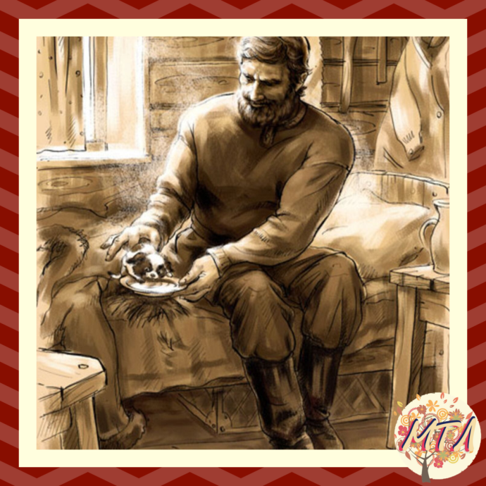 Герасим и муму раскраска74