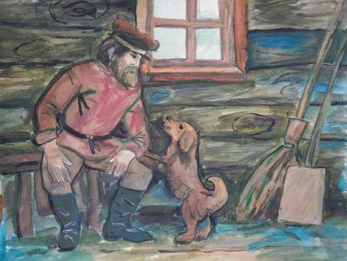 Портрет Герасима Муму