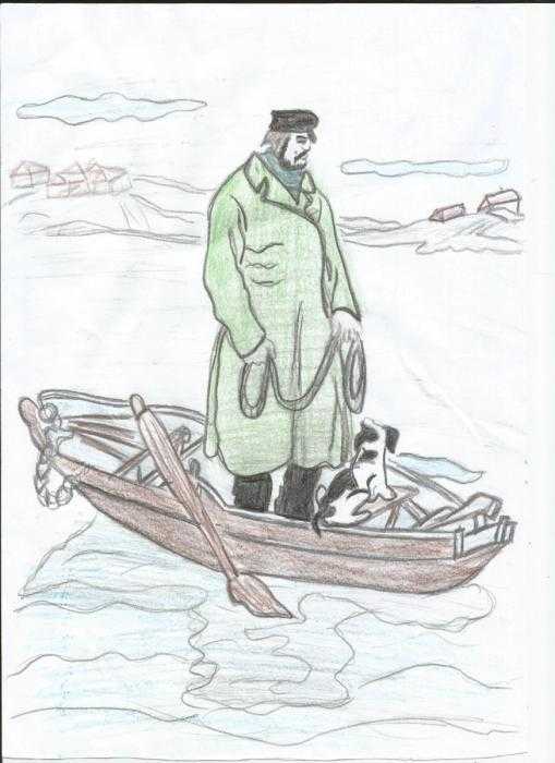 Иллюстрации к рассказу Муму Тургенева