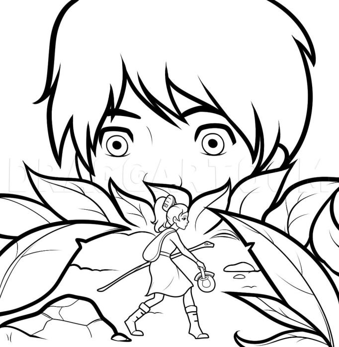 Великан раскраска для детей