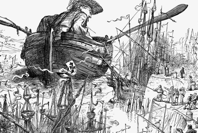 Гулливер крушение