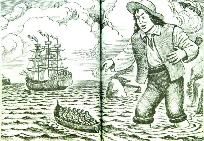 Джонатан Свифт путешествия Гулливера рисунок