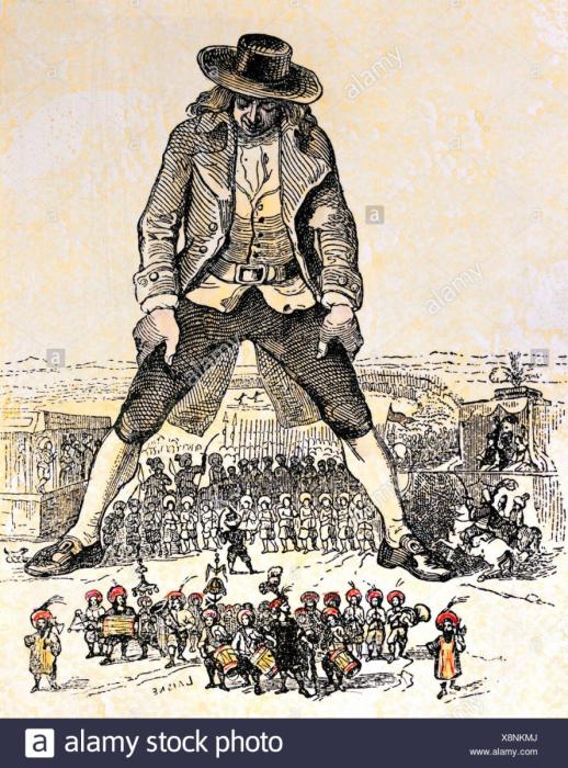 Раскраска Гулливер на корабле