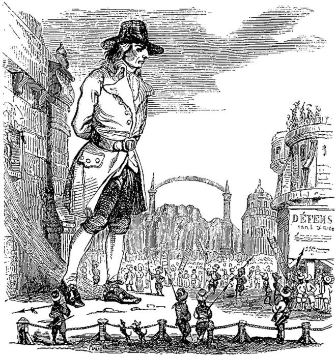 Гулливер карандашом